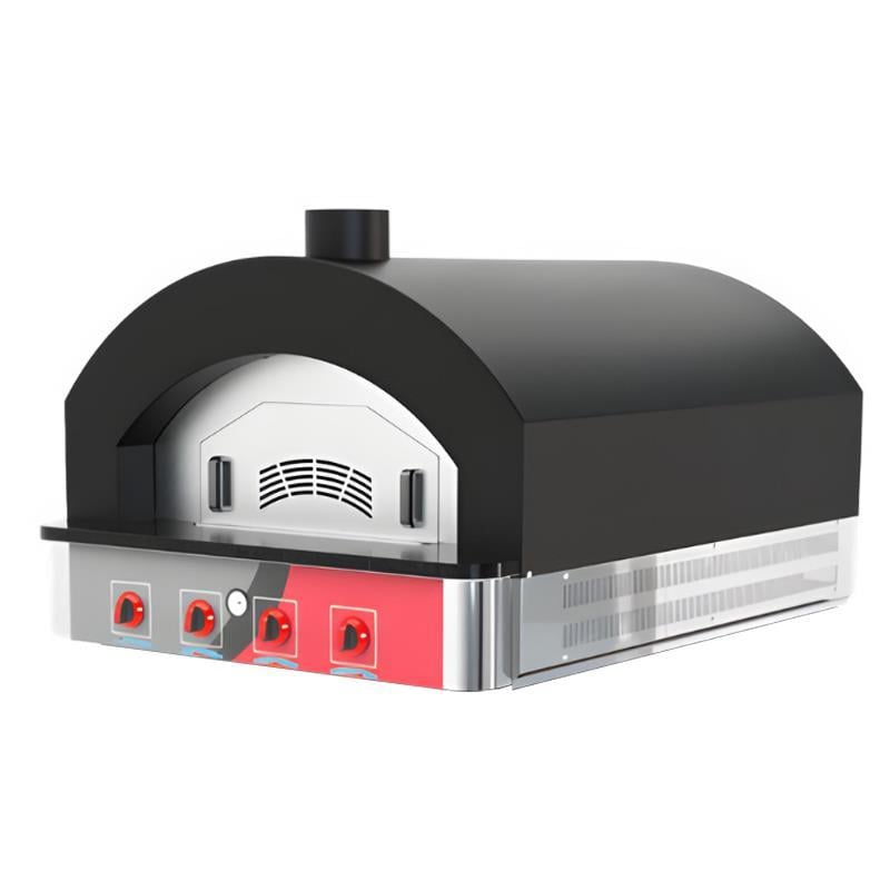 Venarro Alonar DYF - 6060, Doğalgazlı Pide ve Pizza Fırını, Siyah
