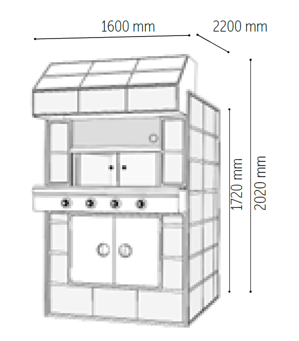 Venarro Radagast DYF - 126 N, Pide ve Lahmacun Fırını Doğalgazlı