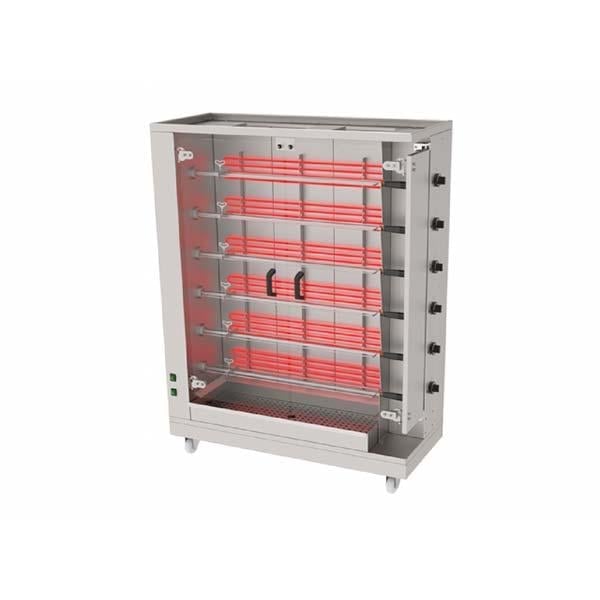 Atalay APME-06 Piliç Çevirme Makinesi, 6 Şişli, Elektrikli