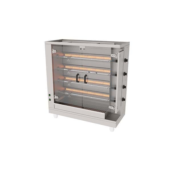 Atalay APMG-04 Piliç Çevirme Makinesi, 4 Şişli, Gazlı