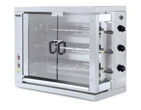 Empero EMP.5EE Elektrikli Piliç Kızartma Makinesi, 30 Adet Piliç Kapasiteli