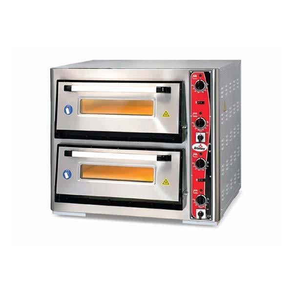 Atalay APF-62/2 Pizza Fırını, Çift Katlı, Elektrikli, 62x62 cm