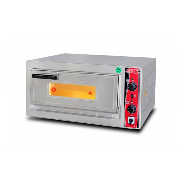 Sgs PO 6262 E 30 cm x 4 Pizza Fırını Tek Katlı Elektrikli