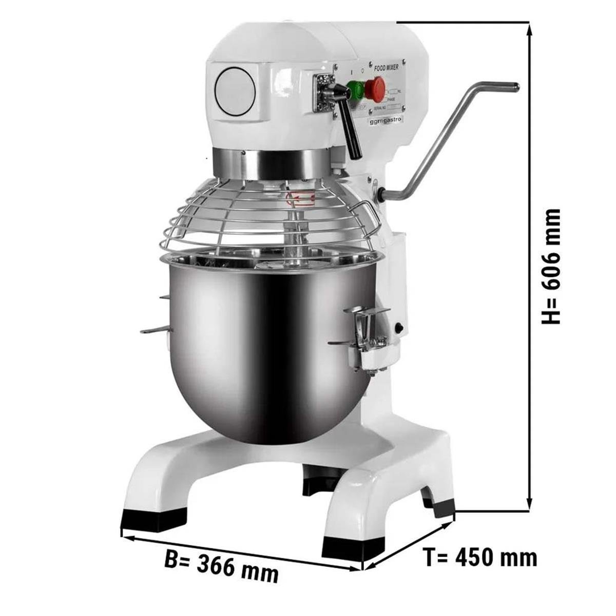 Ggm Gastro Planet Mikser 10 Litre PRMH10