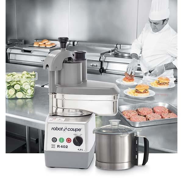 Robot Coupe R402 Kombine, Sebze Doğrama ve Parçalama Makinesi, 3 Fazlı, 400V