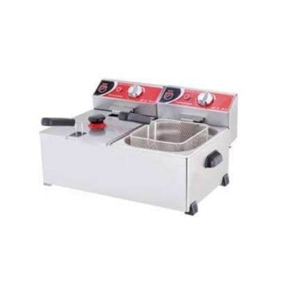 Işıkgaz Silverinox Elektrikli Fritöz 8+8 Litre 2701