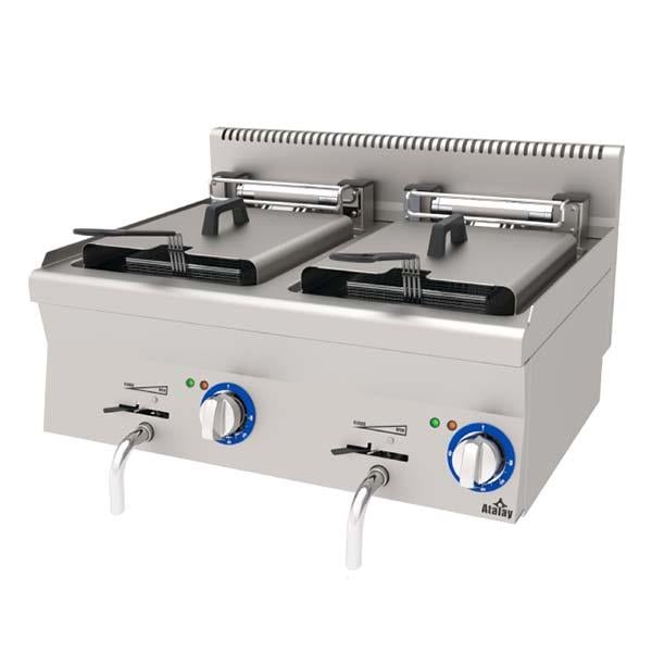 Atalay E AEF-860 Fritöz, Set Üstü, Elektrikli, 24 Litre, 80x60