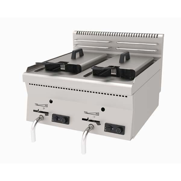 Atalay E AGF-660 Fritöz, Set Üstü, Gazlı, 16 Litre, 60x60