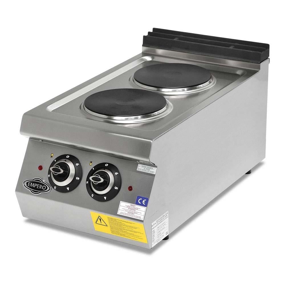 Empero EMP.PLS.7KE010-Y Elektrikli Ocak, 2 Yuvarlak Pleytli