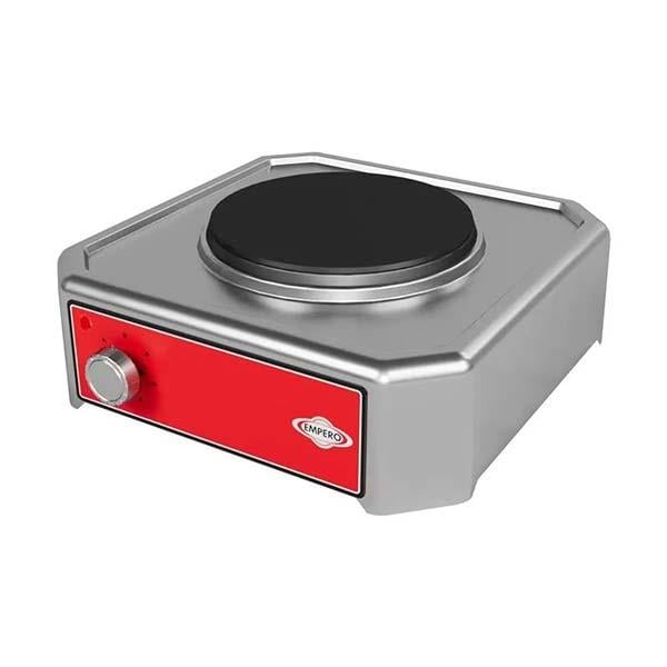 Empero EMP.SKE.010 Mini Ocak, Set Üstü, Tek Gözlü, Yuvarlar Pleyt, Elektrikli
