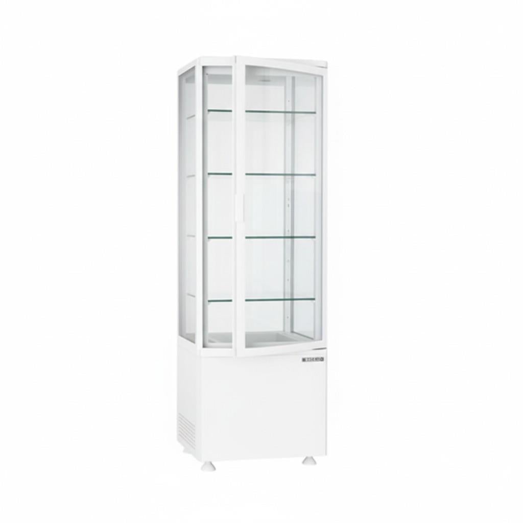 Gastrotech Silindir Dikey Soğuk Teşhir Ünitesi RT215C (Beyaz)