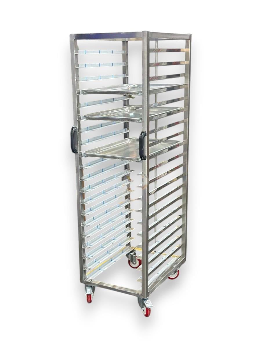 Ydg Tepsi Taşıma Arabası, 40x60, 15 Sıra, Inox, YDG.TT.4060.15