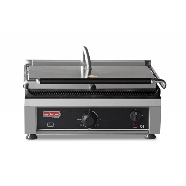 Sgs TG 2745 E Endüstriyel Tost Makinesi Alt Üst Girintili 