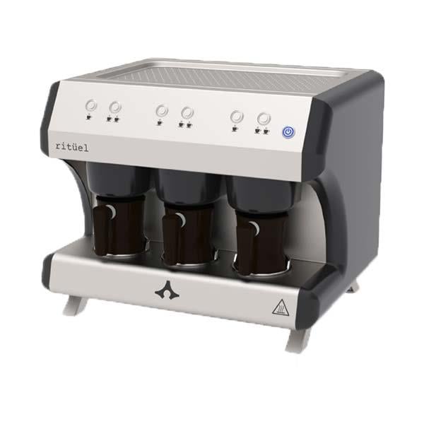 Atalay ATKM-3M Ritüel Türk Kahve Makinesi, 3 Cezveli, Manuel, Elektrikli