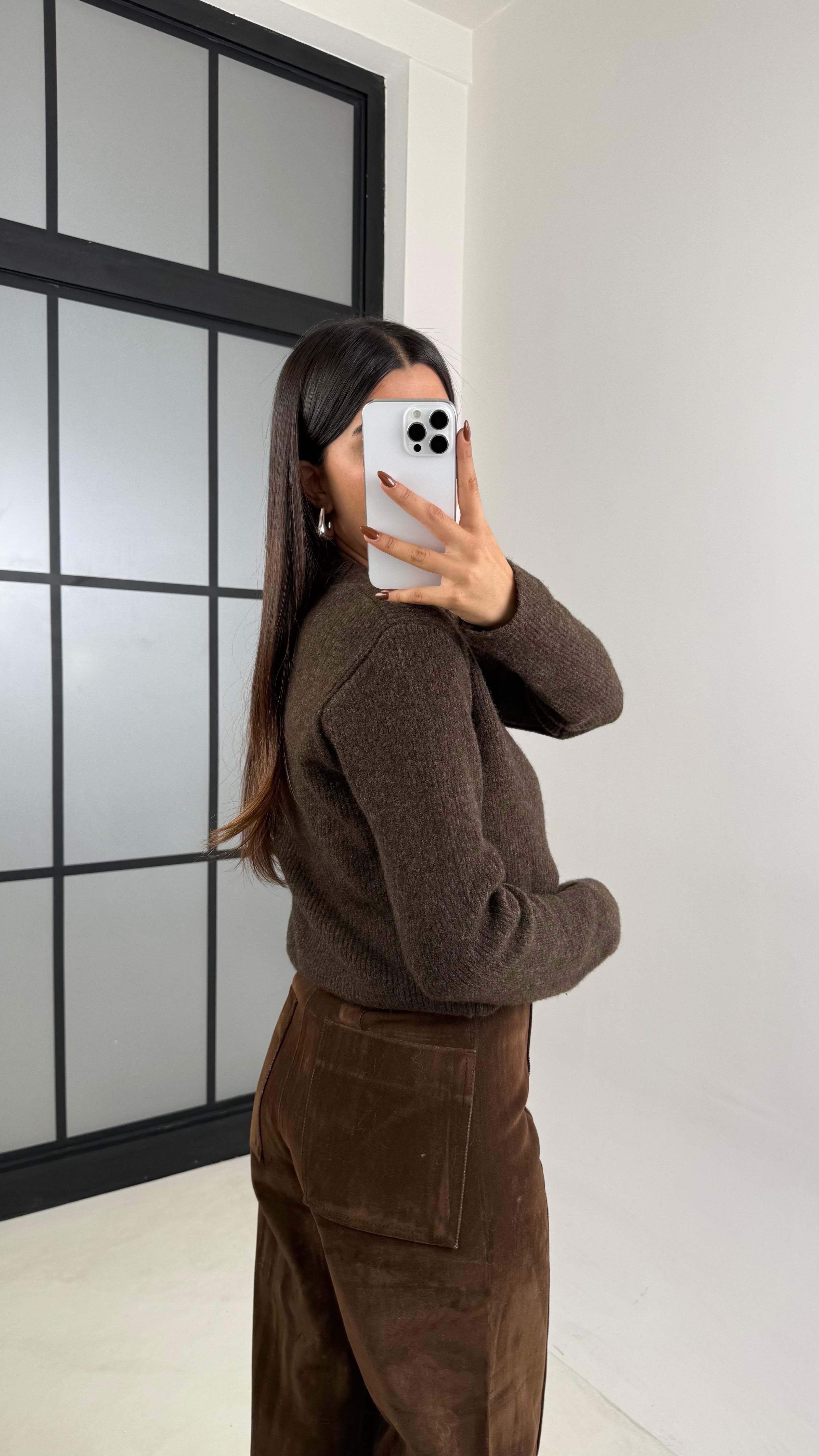 Kahve Kadife Pantolon GAUS-00331GAUSPANTOLONGAUS-00331