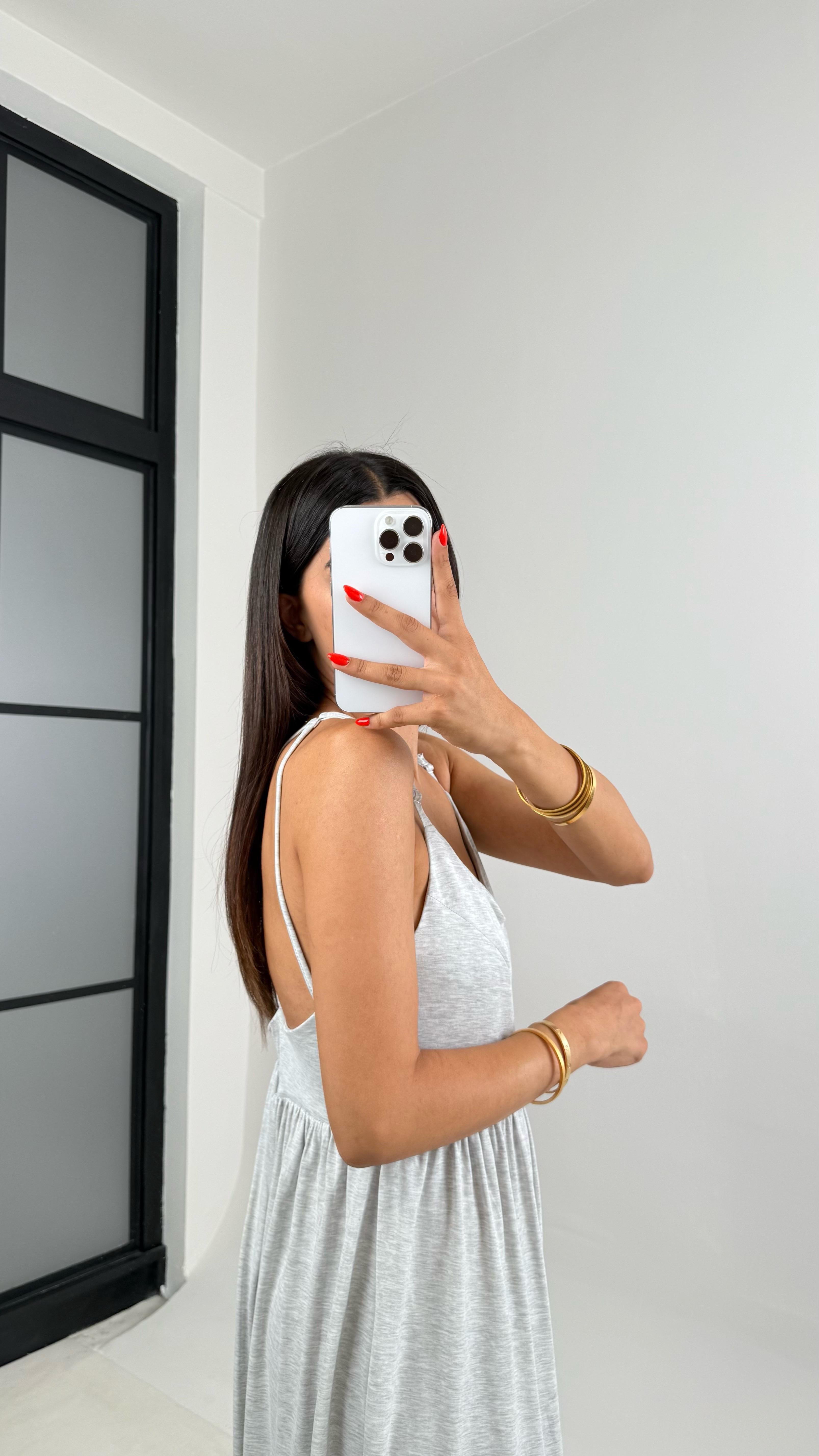 Gri Gri Ayarlanabilir Askılı OYS Muadil Tulum Gaus00697GAUS الأوفرول Gaus00697