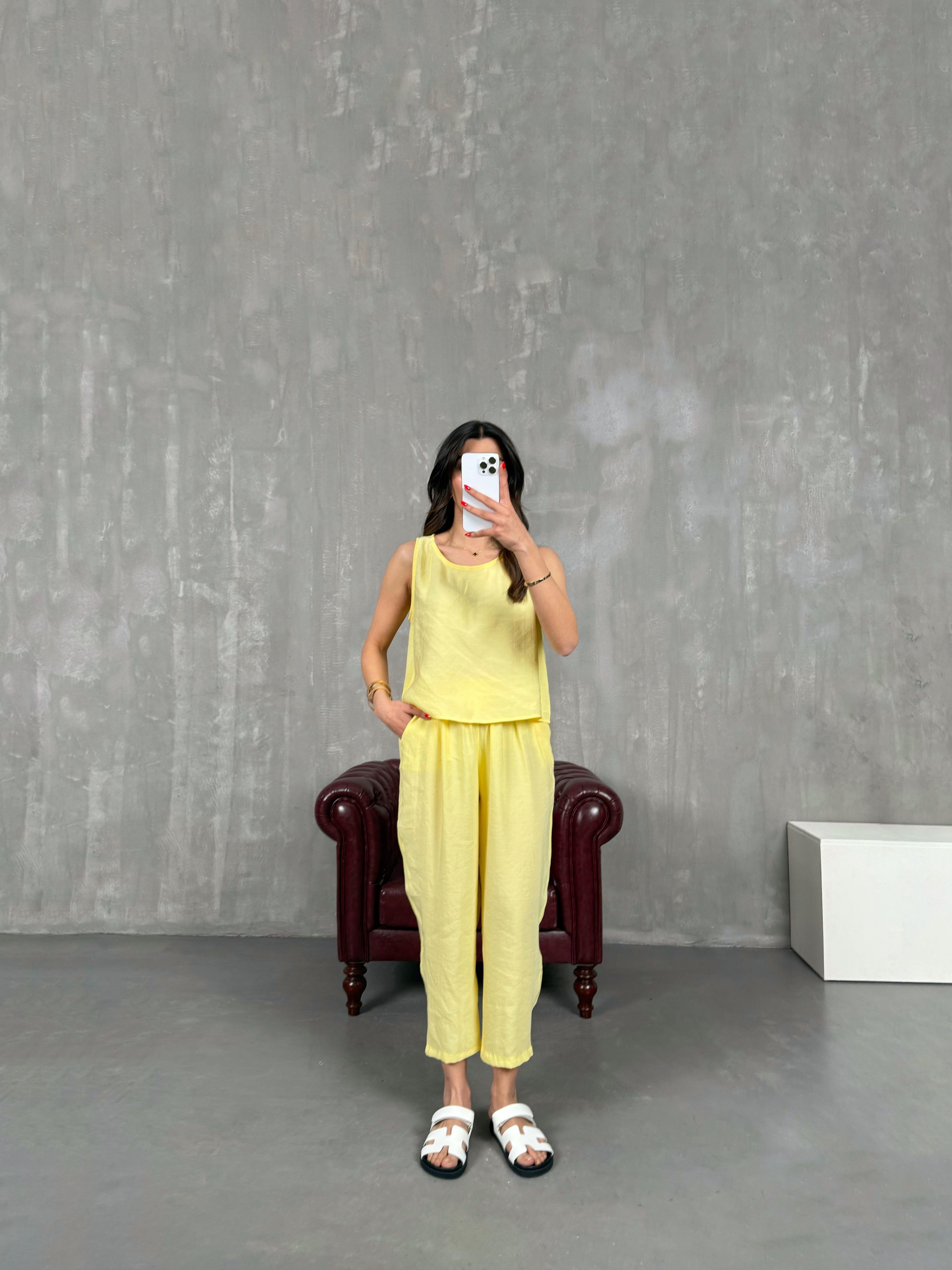 Sarı Sıfır Kol Tensel Takım Gaus00165GausTAKIMGU1001380