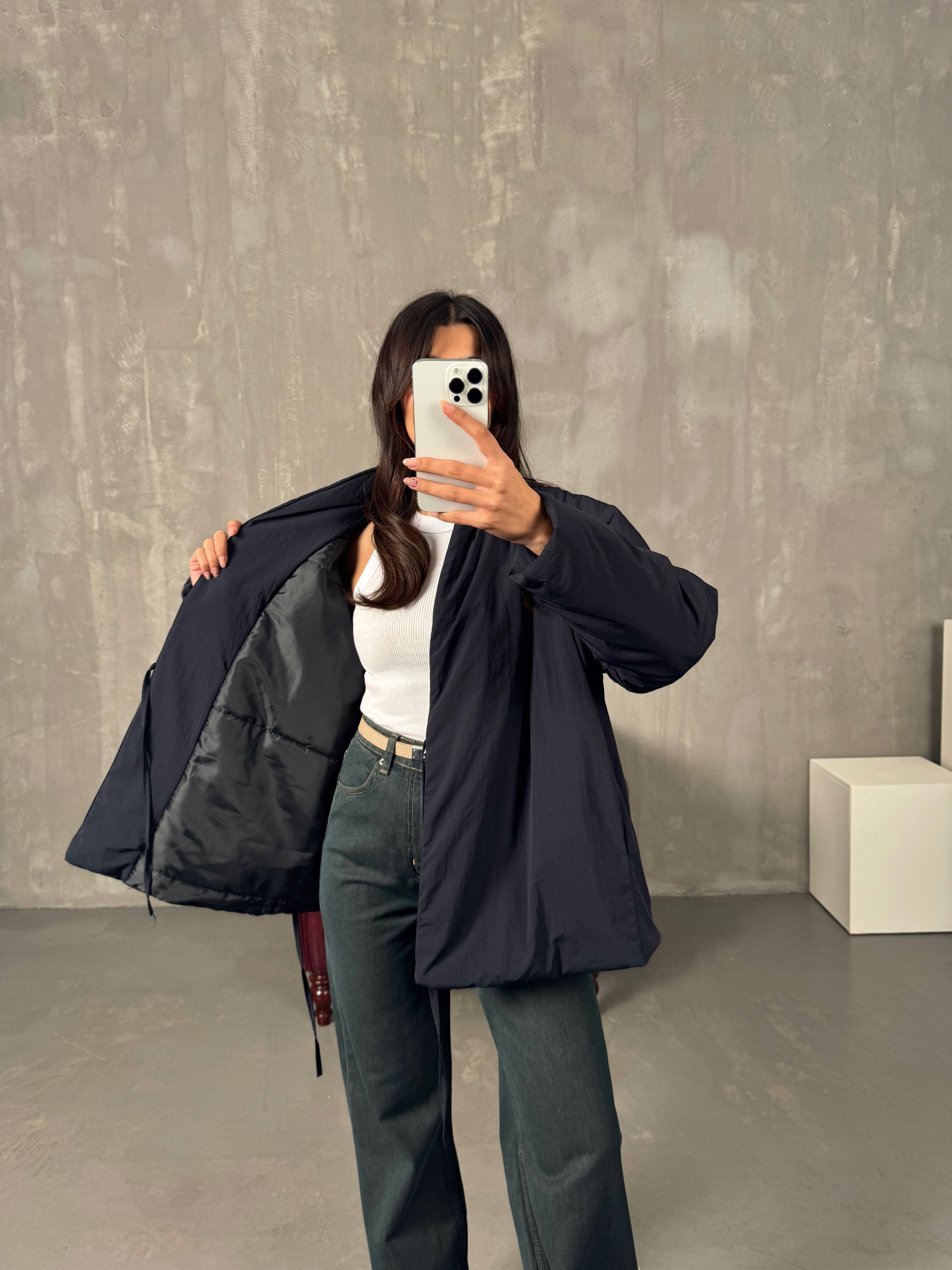 Gows ZR Model Lacivert Önden Bağlamalı MontGausMONTGU00904183