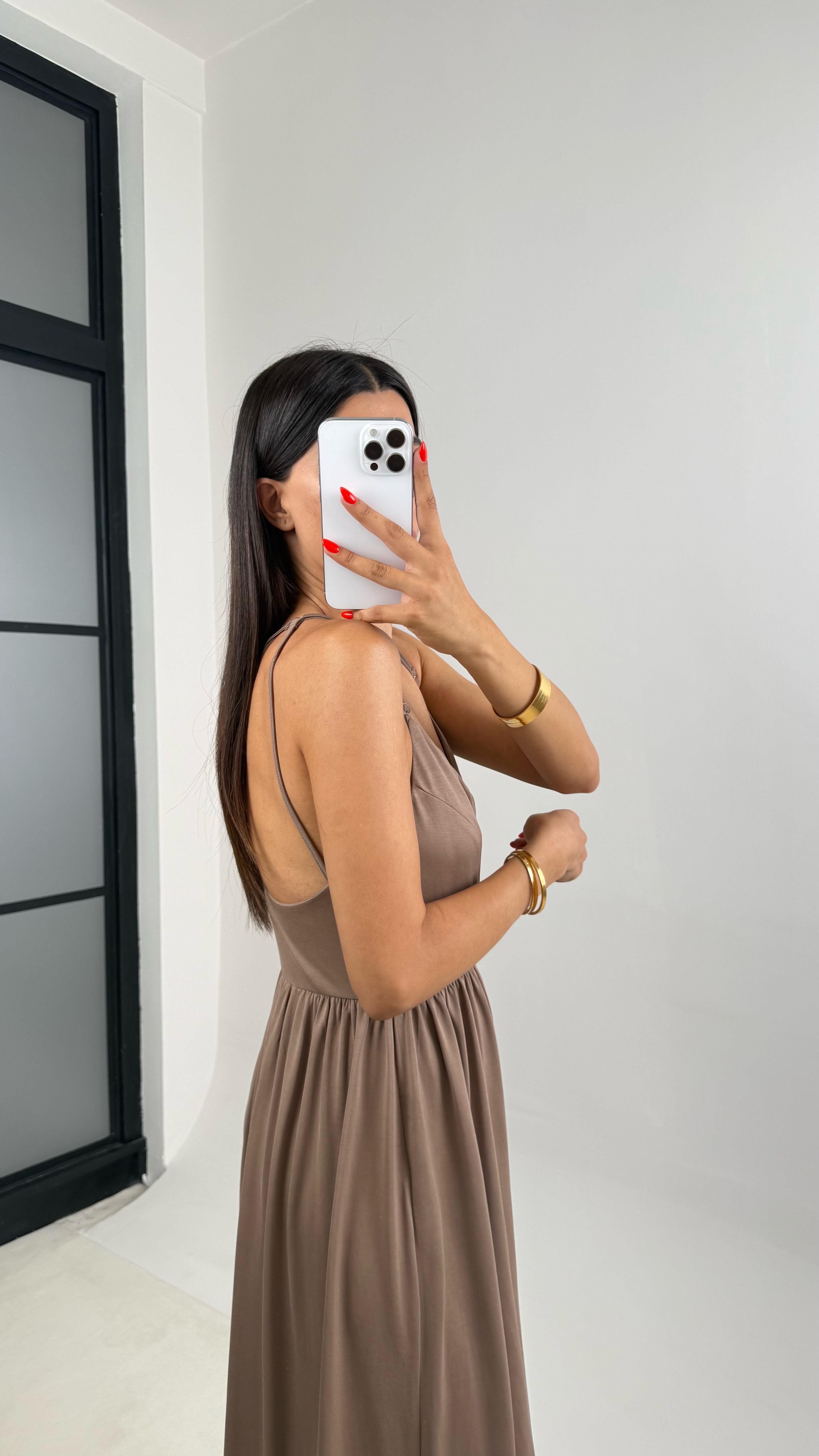 Vizon Gri Ayarlanabilir Askılı OYS Muadil Tulum Gaus00697GAUS الأوفرول Gaus00697