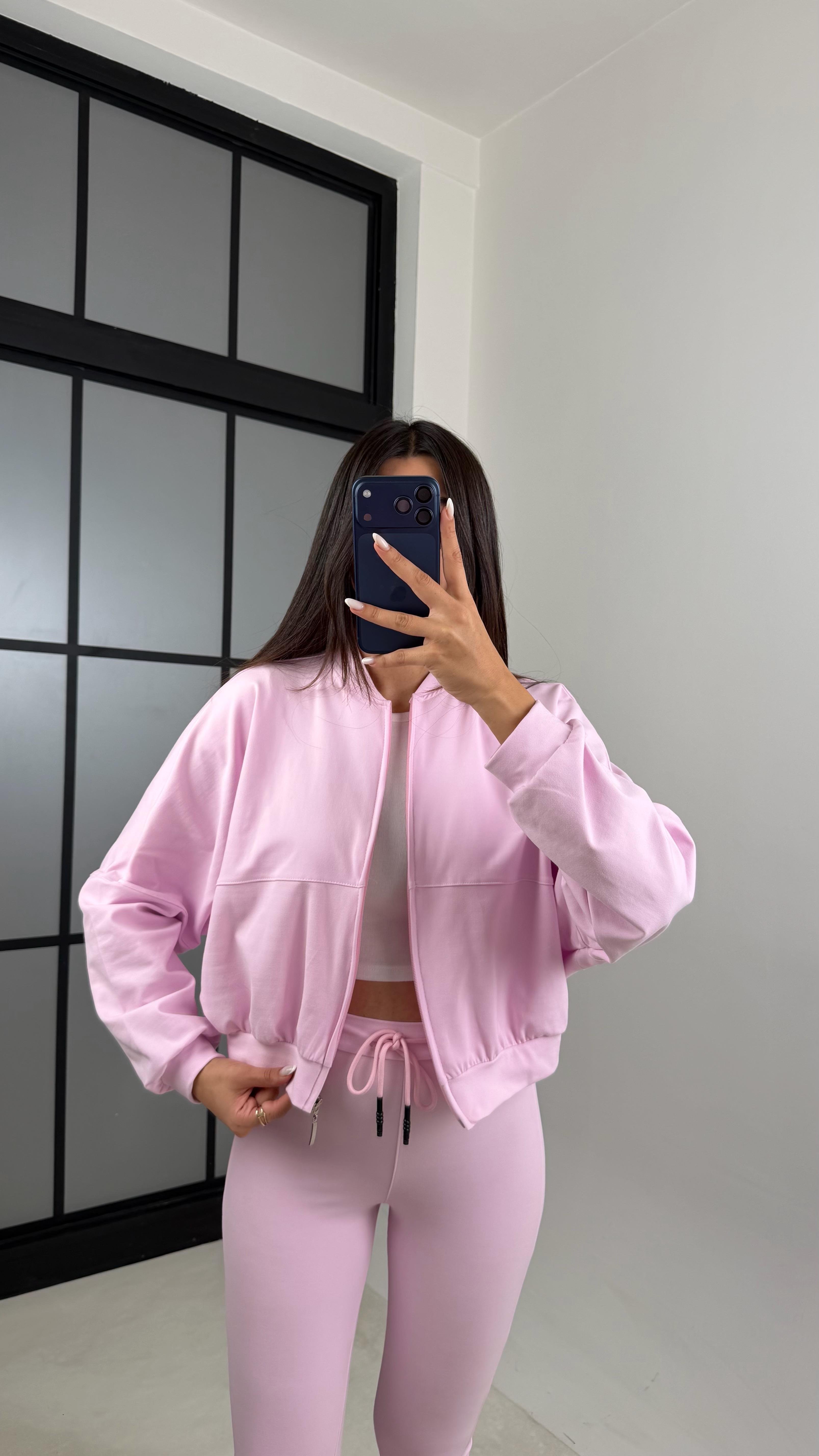 Pembe Zr Muadil Hırka Eşofman Spor Takım GAUS-00648GAUSTAKIMGAUS-00648