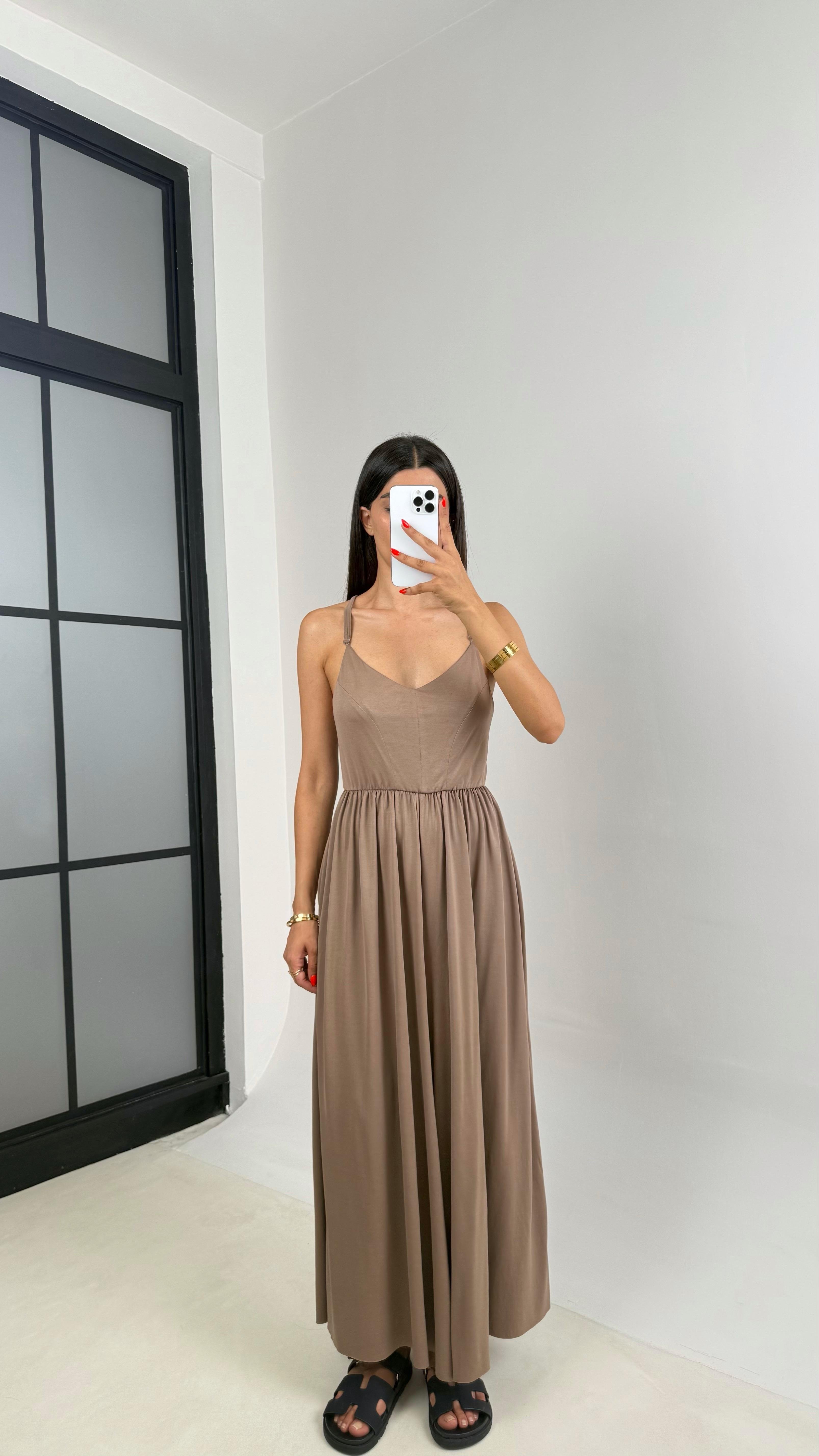 Vizon Gri Ayarlanabilir Askılı OYS Muadil Tulum Gaus00697GAUS الأوفرول Gaus00697