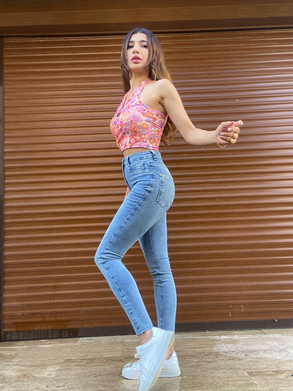 Mavi Likralı Denim PantolonGausDENİM PANTOLONGU00341