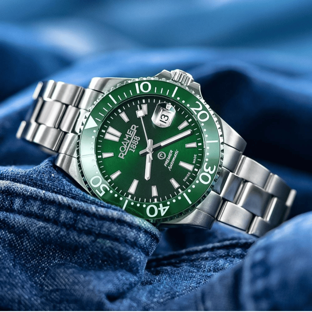 Roamer, 986983-41-75-20, Erkek Saat, Roamer Premier 986983-41-75-20 Otomatik Kol Saati