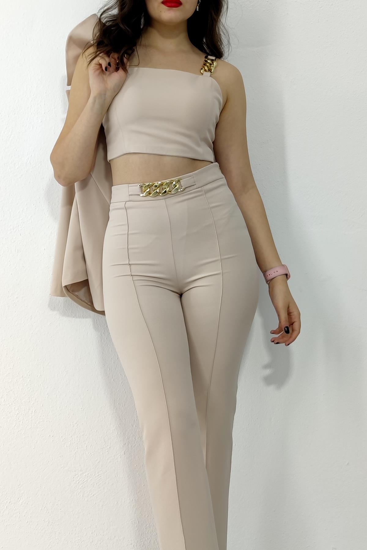 2li Takım Ceket Astarlı ve Pantolon 1051