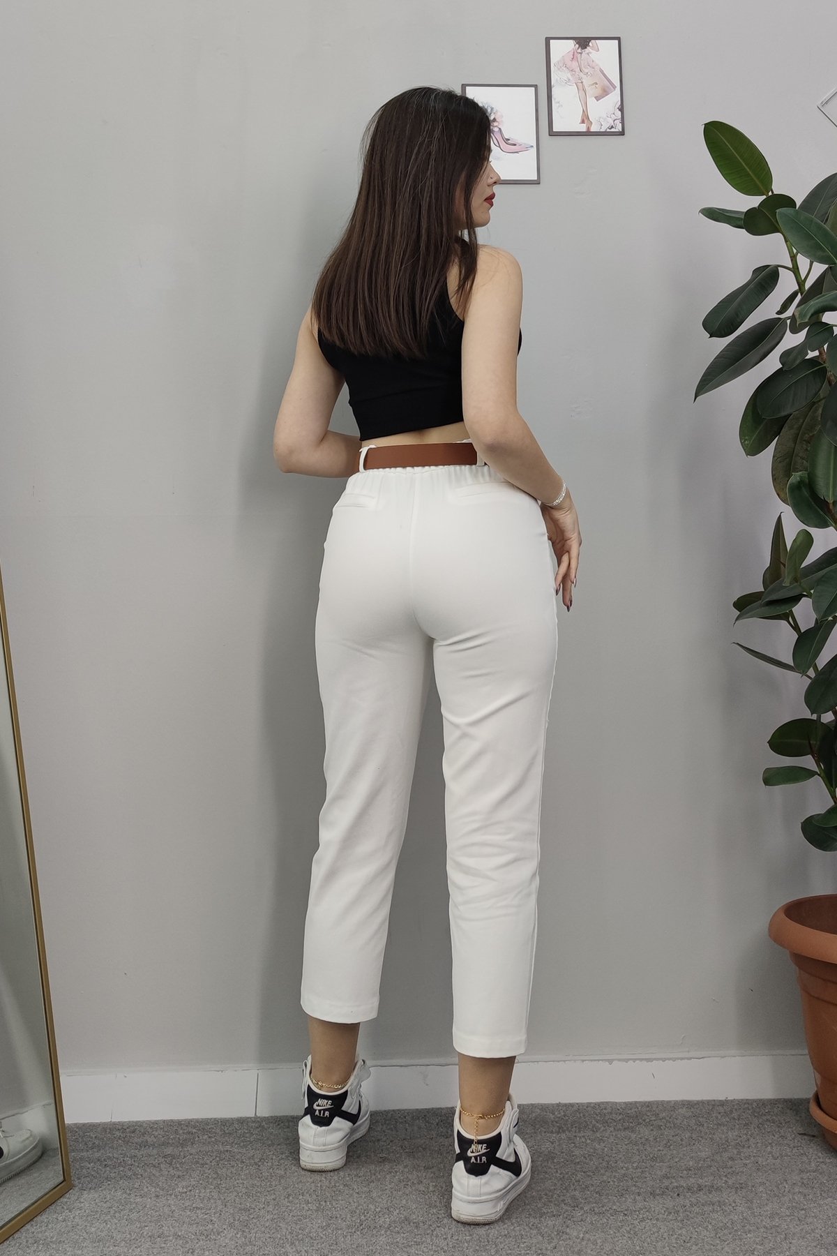 3953 GABARDİN BOYFREND PANTOLON