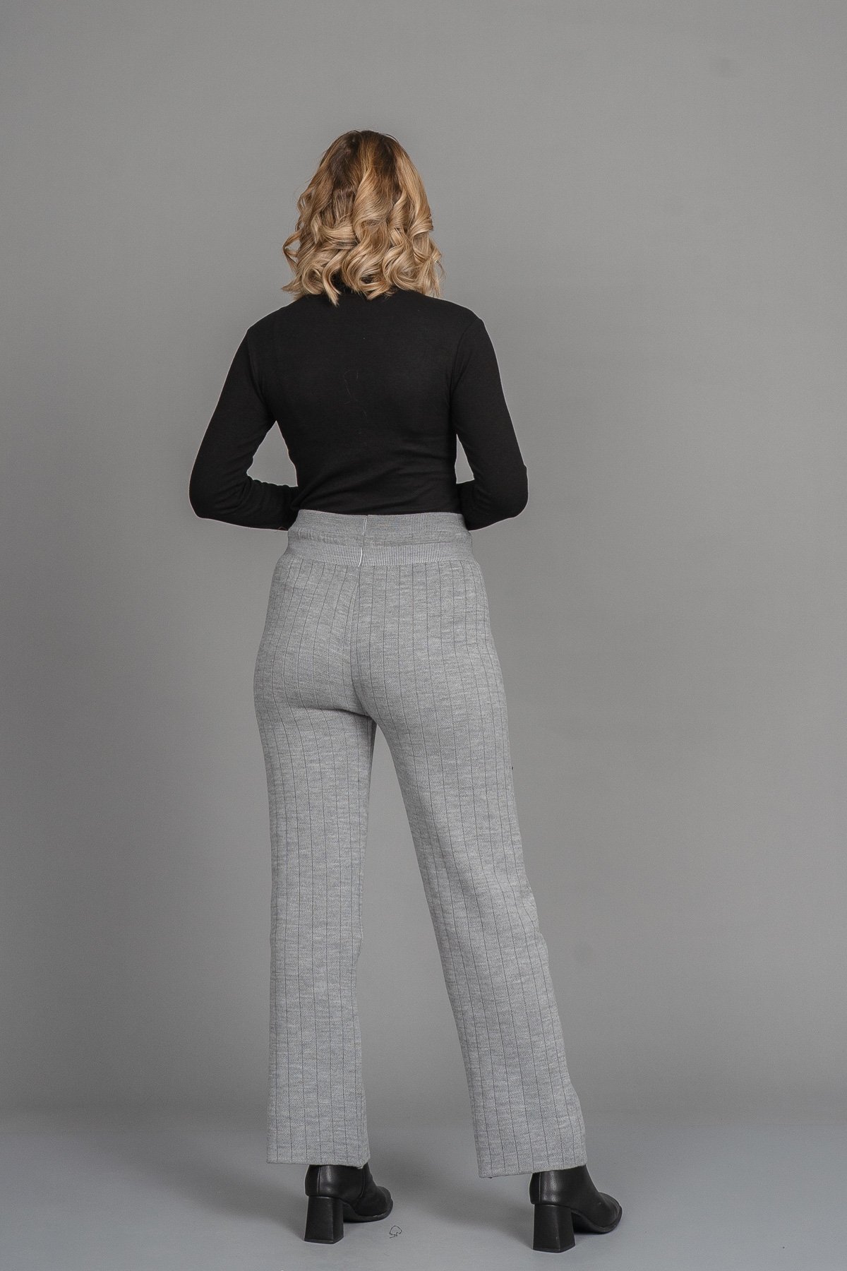 45145 İPLİ TRİKO PANTOLON