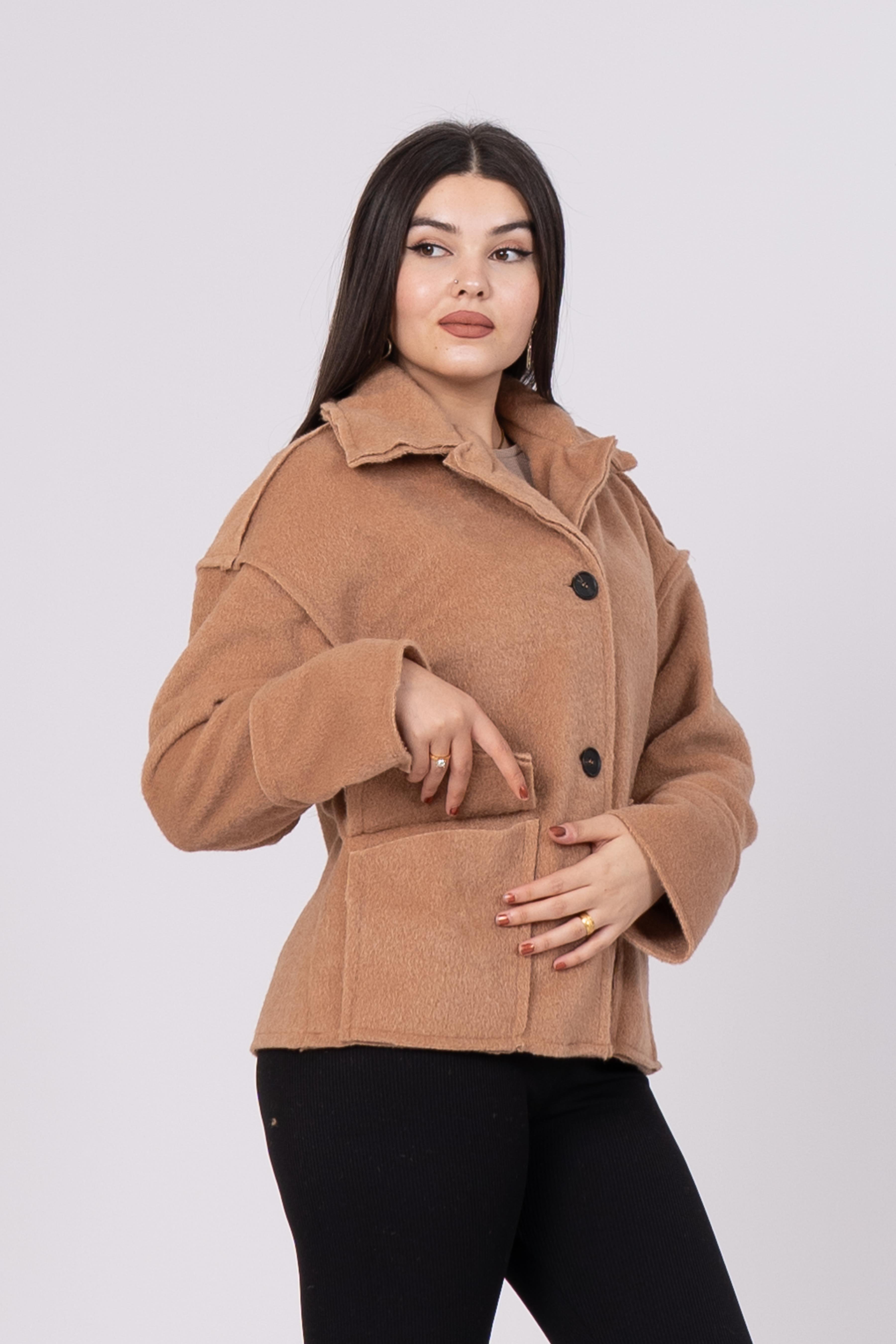 Cepli Kısa Kaşe Kaban 2567