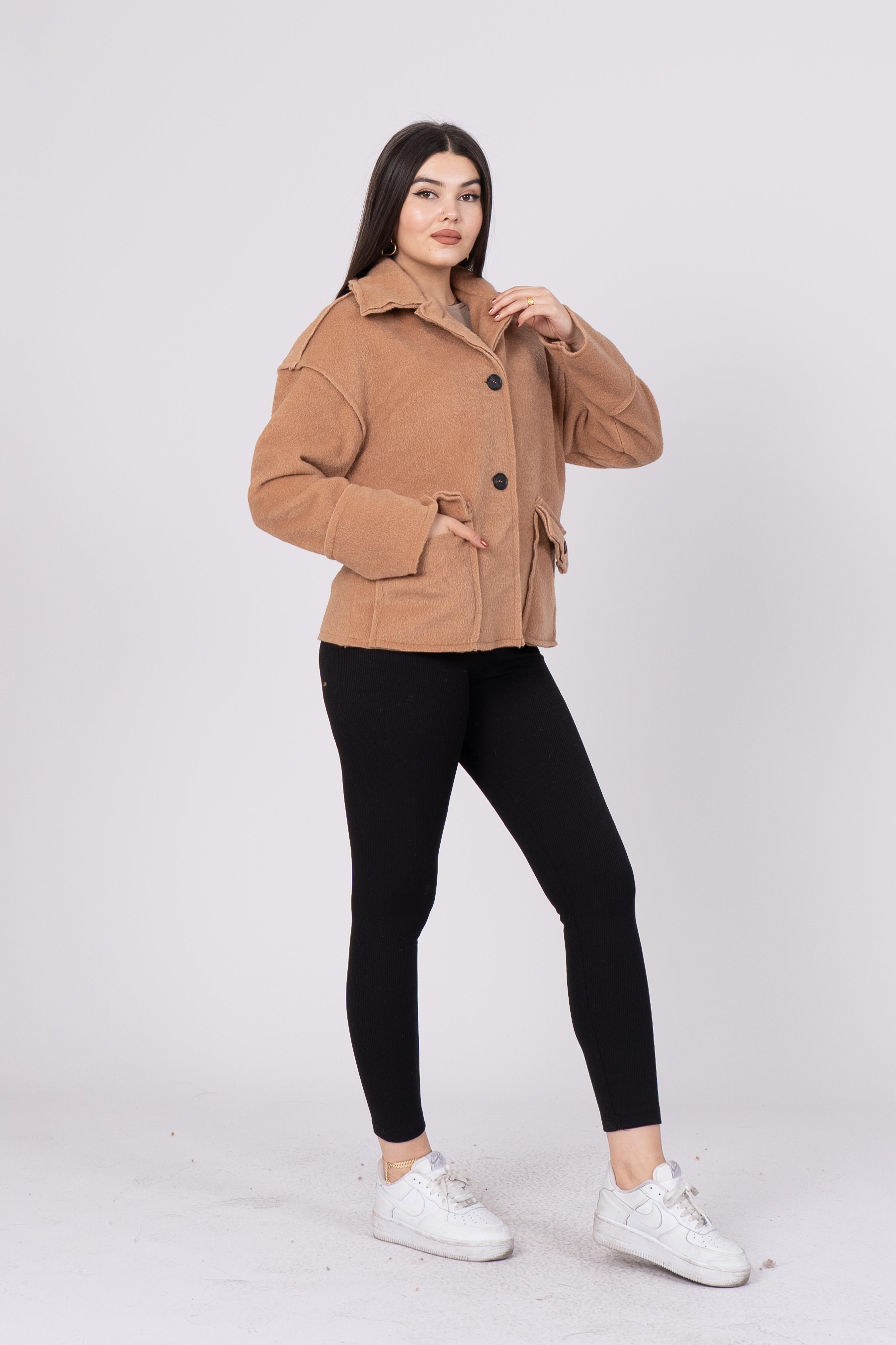 Cepli Kısa Kaşe Kaban 2567
