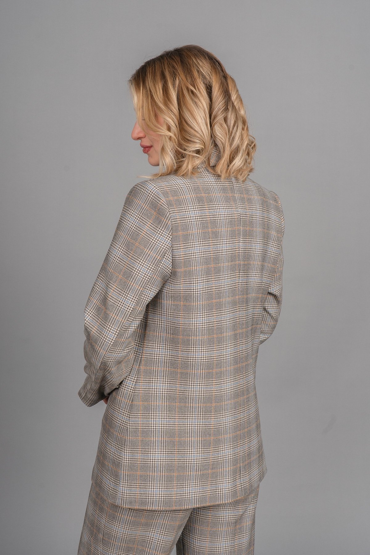 DOLLY PÖTİKARE BLAZER TEK CEKET 8633
