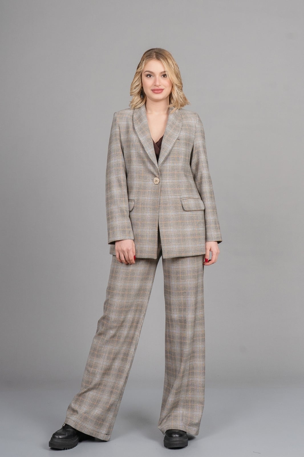 DOLLY PÖTİKARE BLAZER TEK CEKET 8633