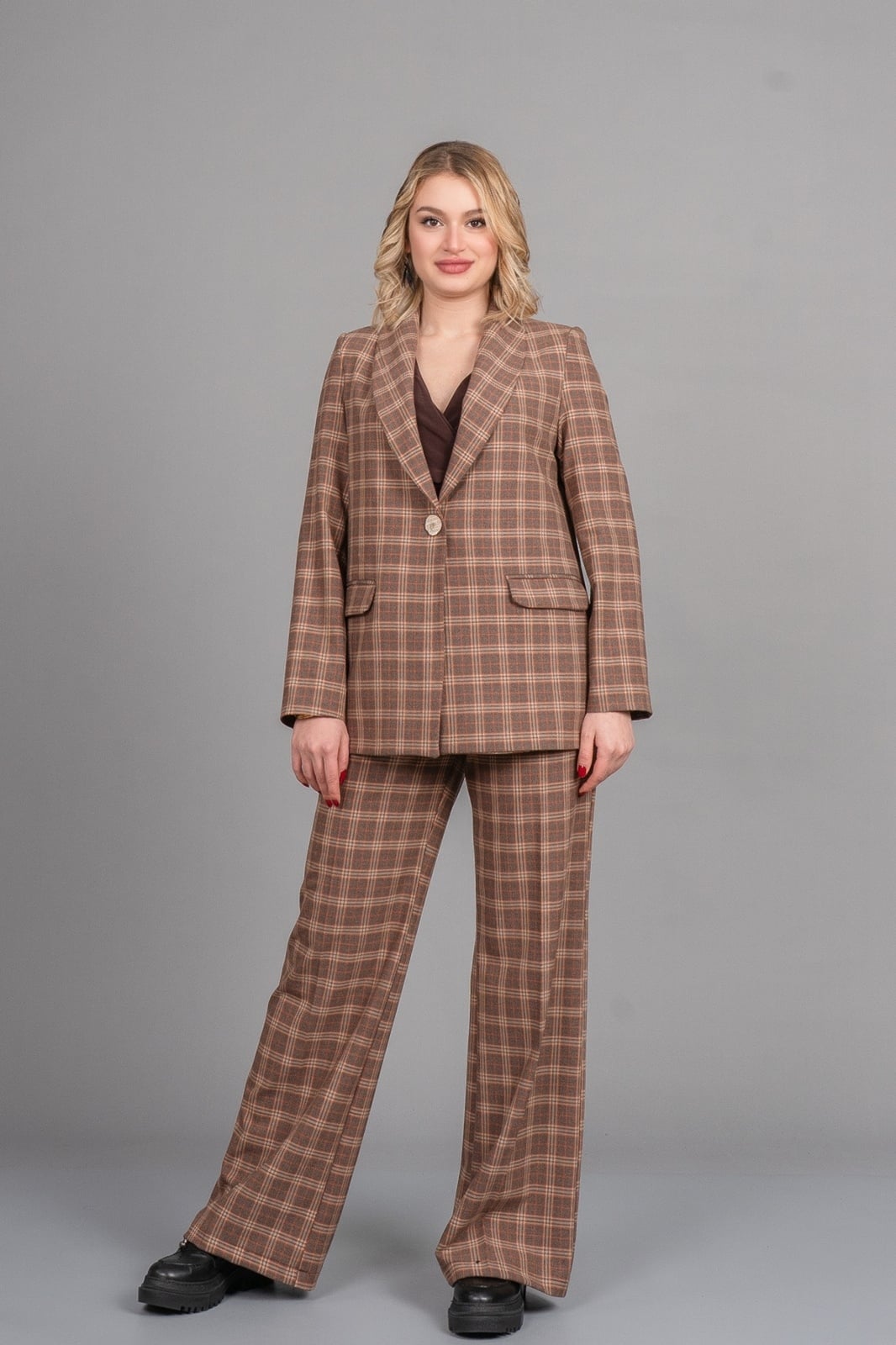 DOLLY PÖTİKARE BLAZER TEK CEKET 8633