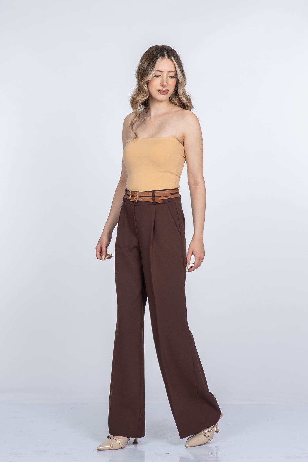 Gloria Modern Kesim Yüksek Bel Pantolon 30404