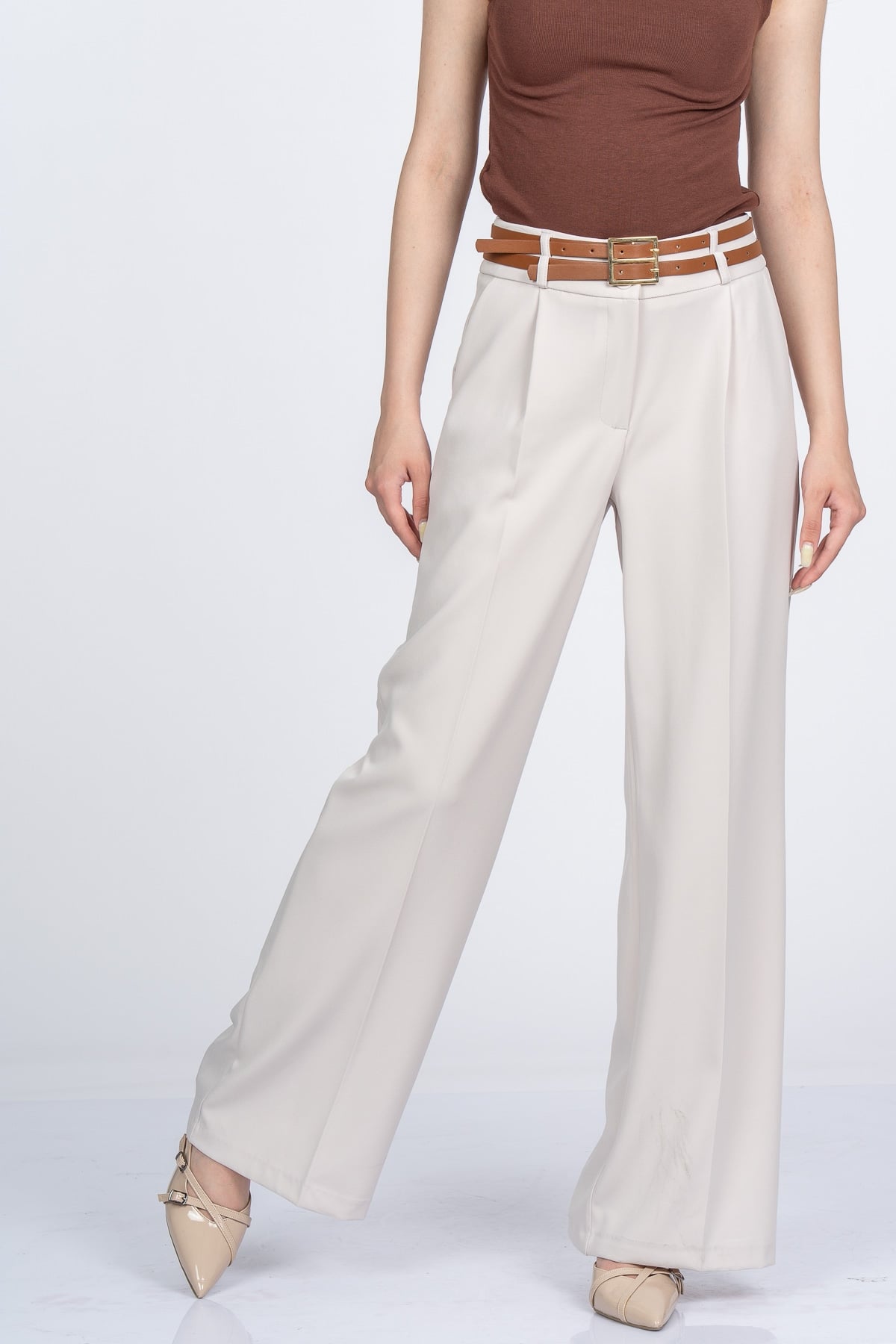 Gloria Modern Kesim Yüksek Bel Pantolon 30404