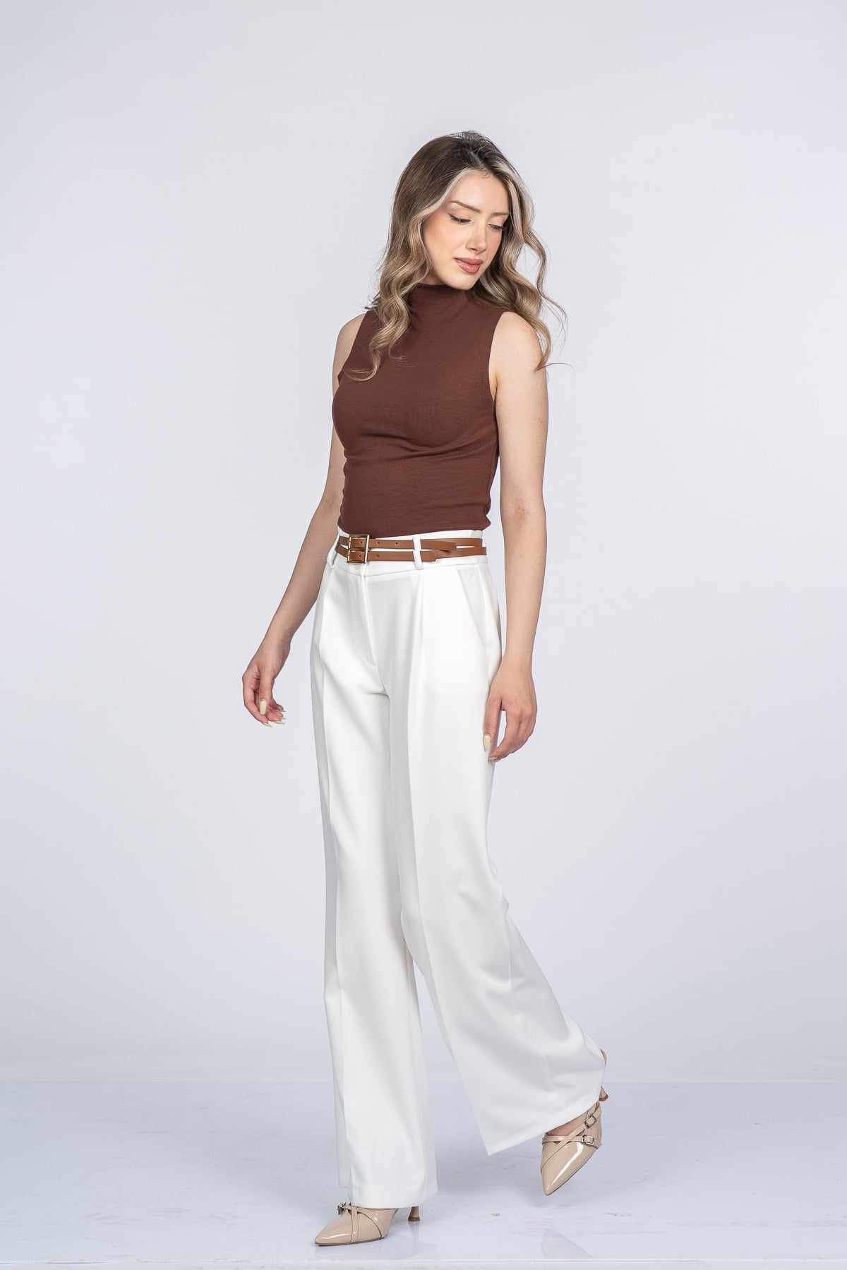 Gloria Modern Kesim Yüksek Bel Pantolon 30404