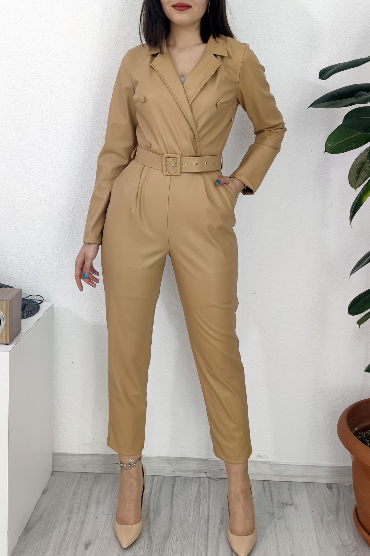 K-5956 Y KAPLAMA KEMERLİ DERİ TULUM