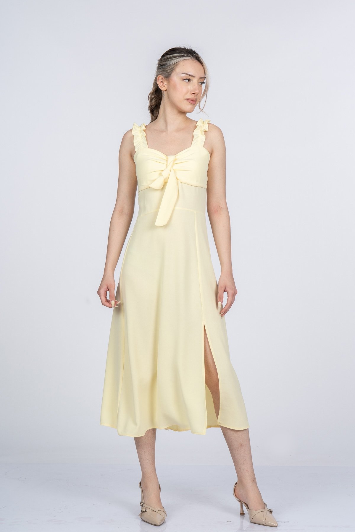 Larina Minimal Şık Elbise 50409