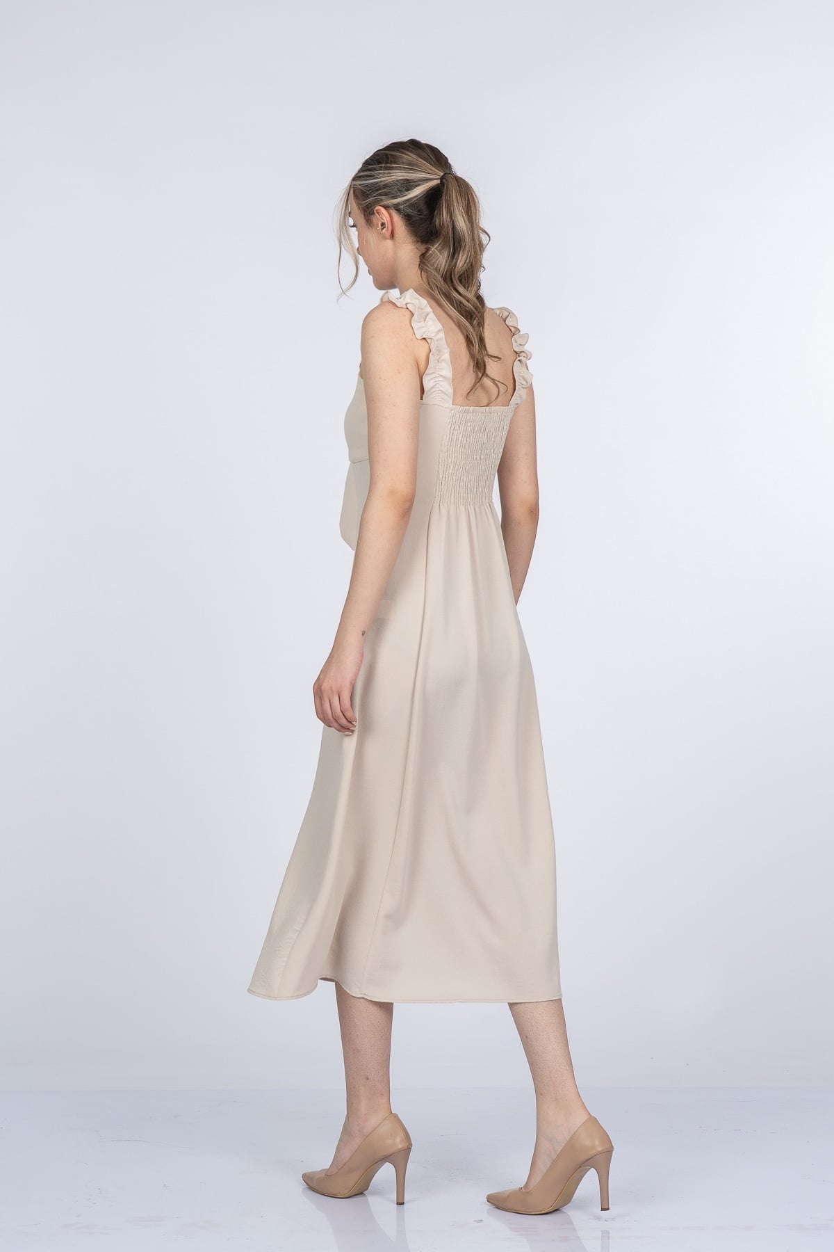Larina Minimal Şık Elbise 50409