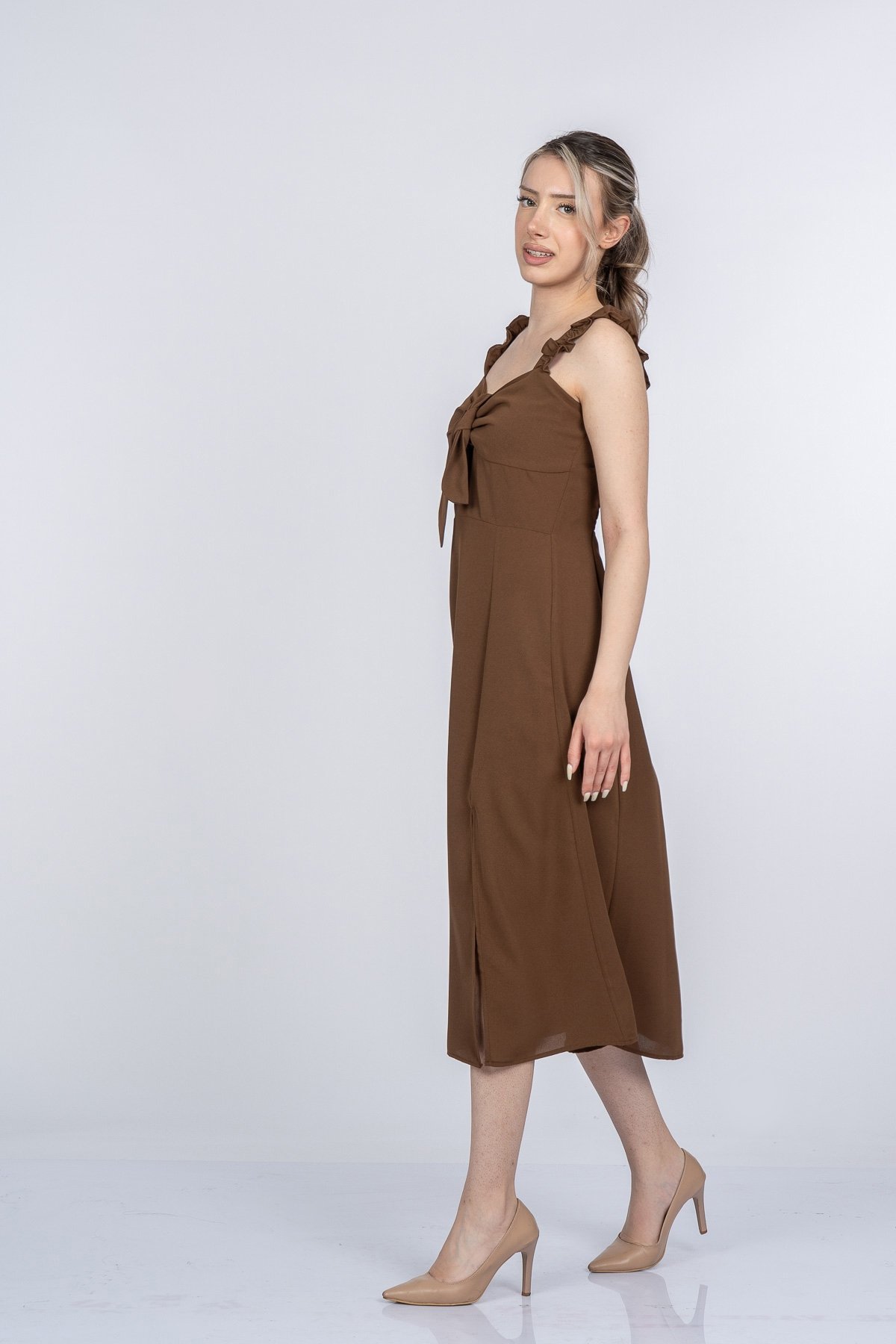 Larina Minimal Şık Elbise 50409