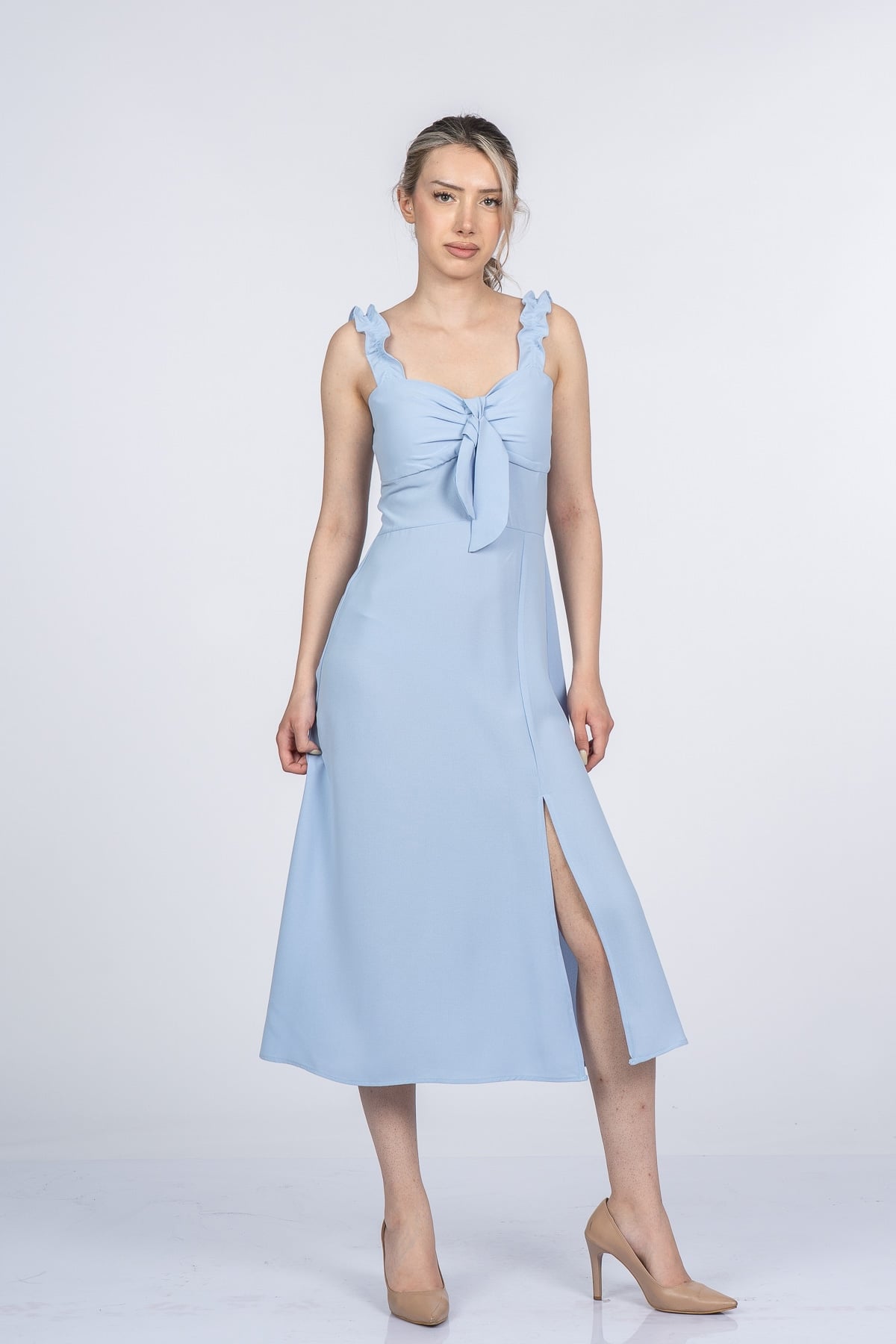 Larina Minimal Şık Elbise 50409