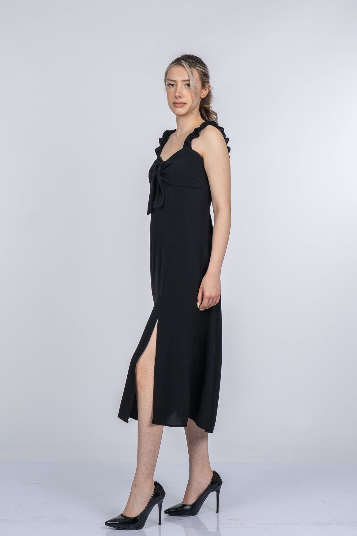 Larina Minimal Şık Elbise 50409