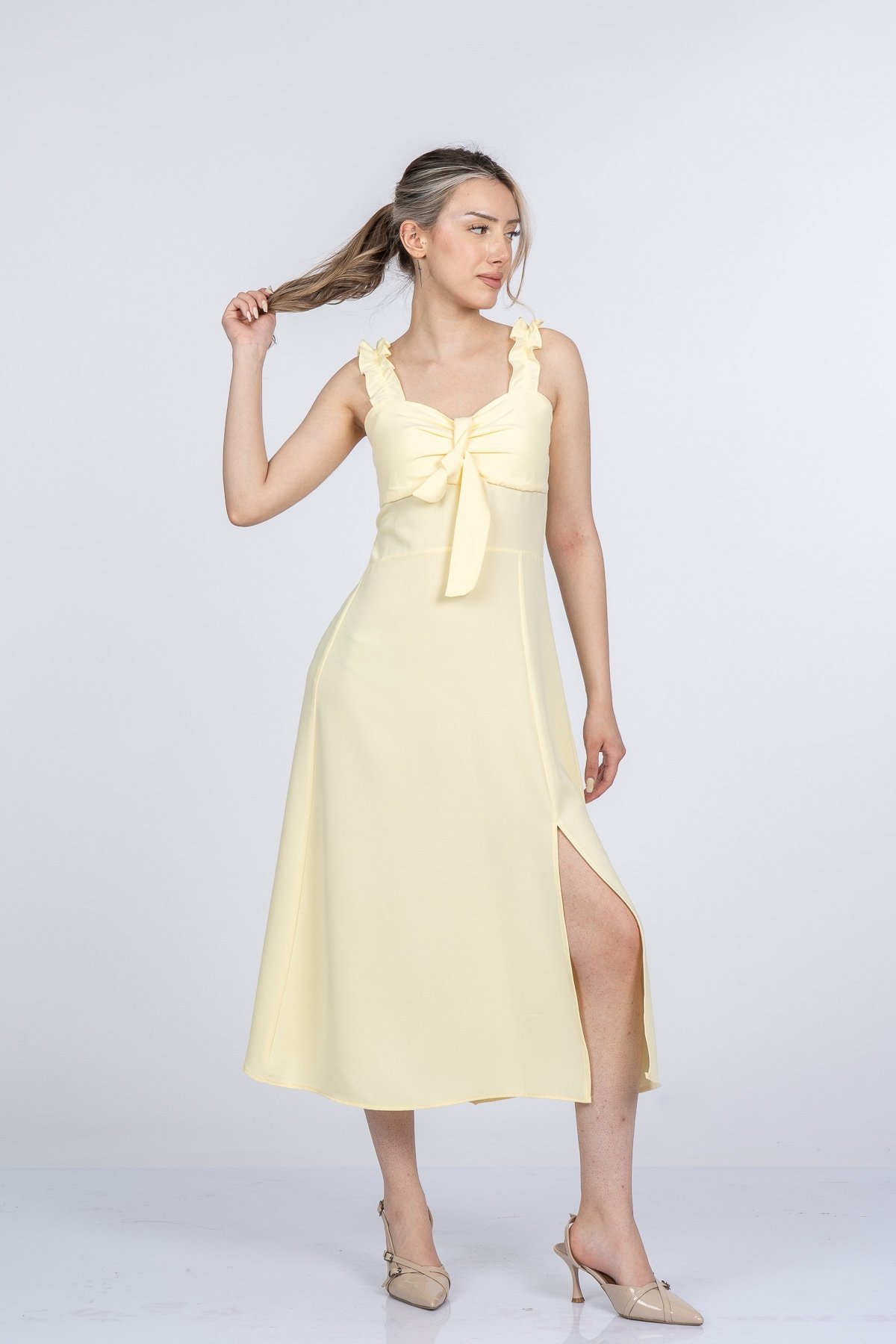 Larina Minimal Şık Elbise 50409
