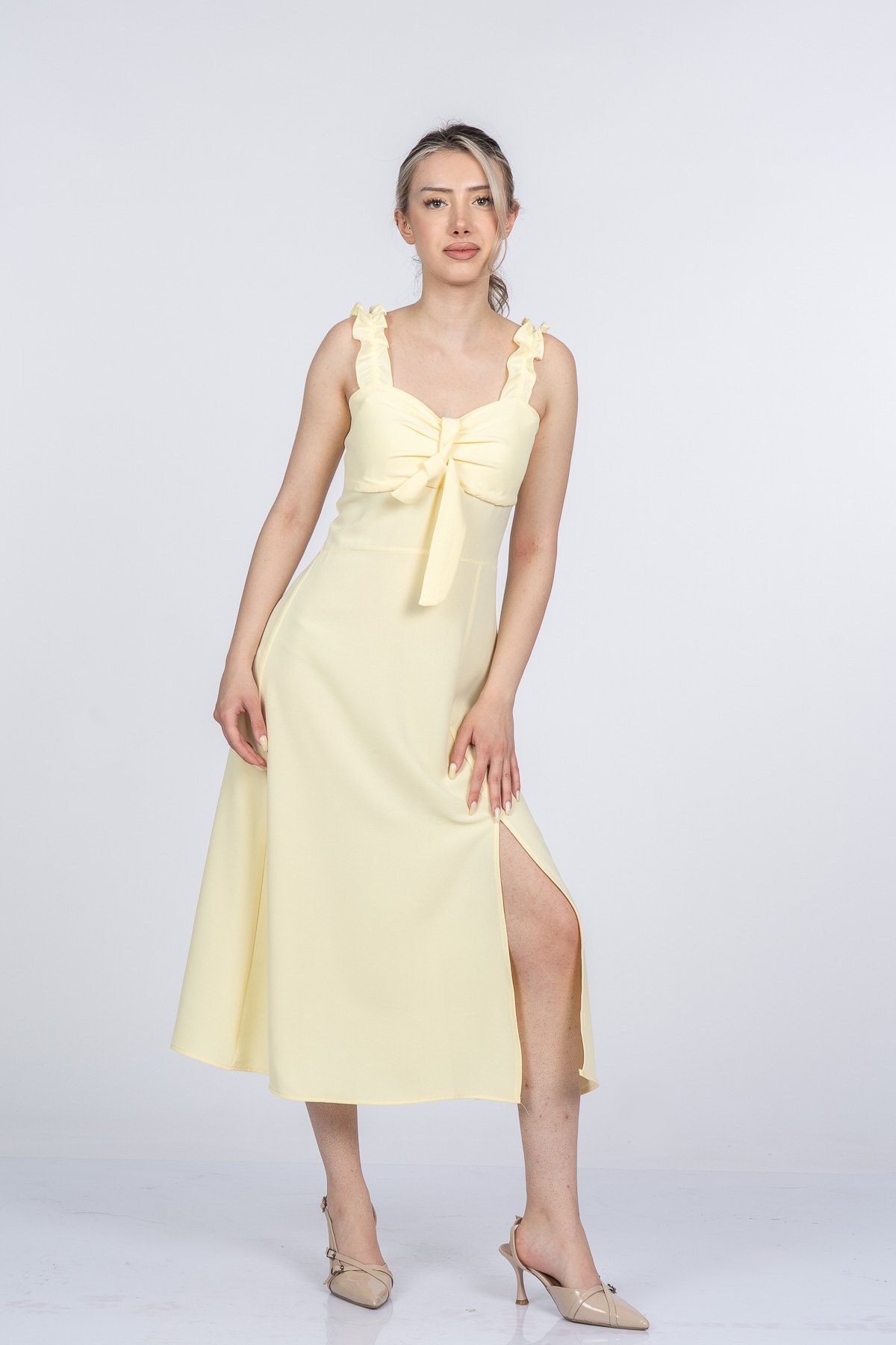 Larina Minimal Şık Elbise 50409