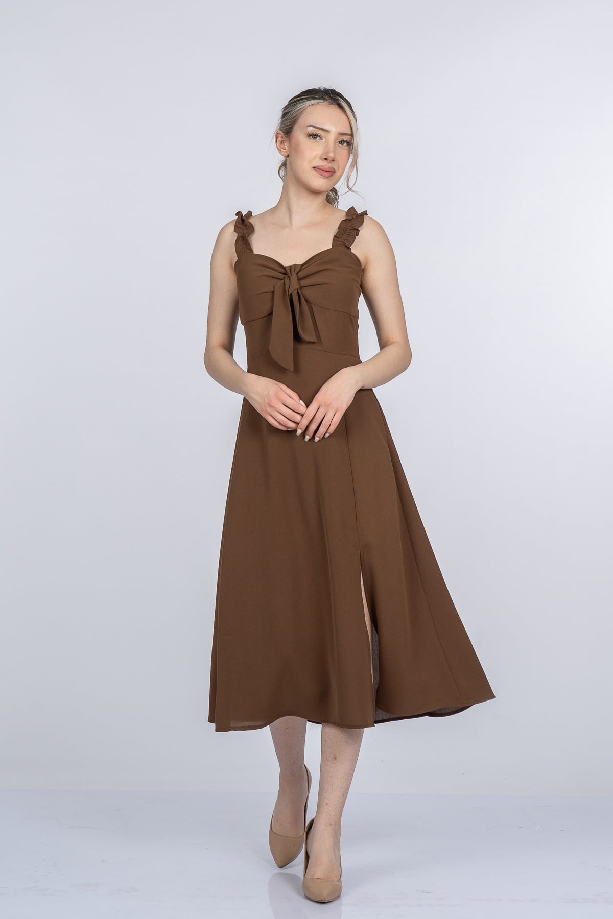 Larina Minimal Şık Elbise 50409
