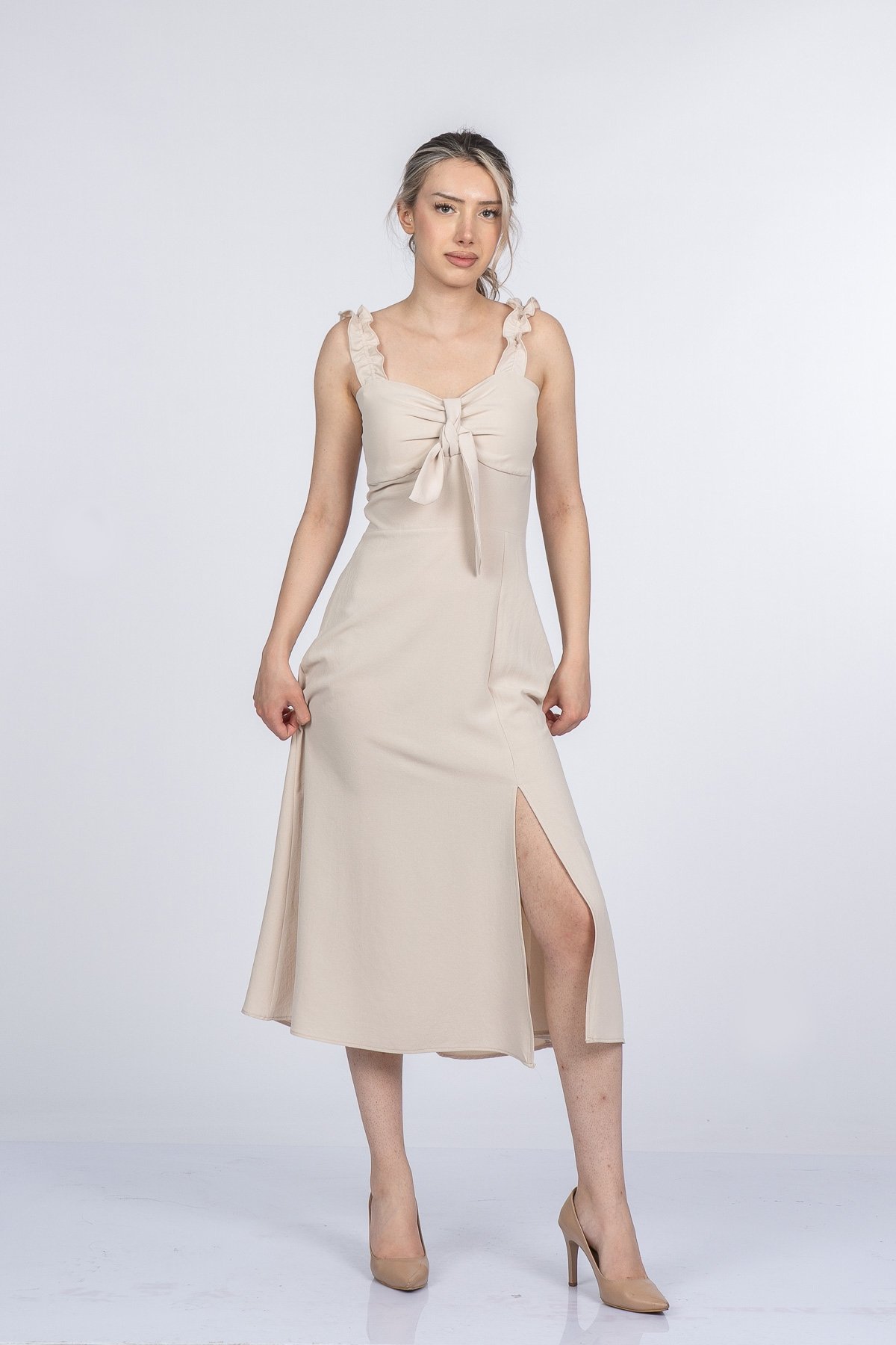 Larina Minimal Şık Elbise 50409