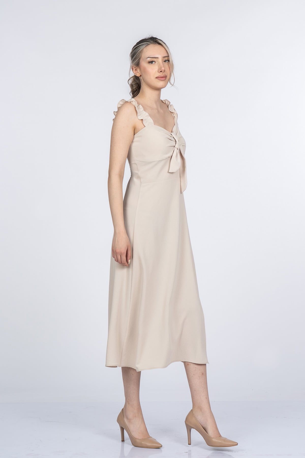 Larina Minimal Şık Elbise 50409