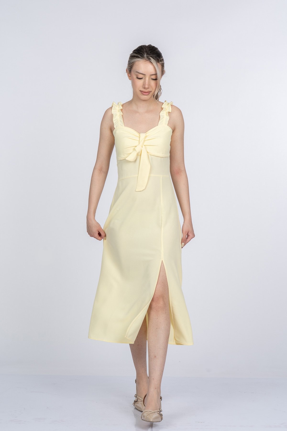 Larina Minimal Şık Elbise 50409